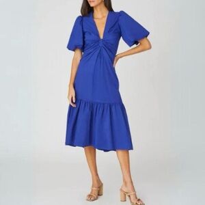 Shoshanna Annabelle Dress in Cobalt Blue